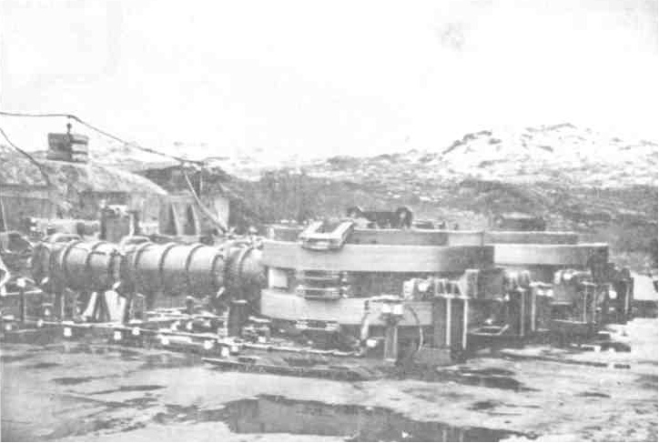 Фото МГД-генератора «Хибины» на Кольском полуострове