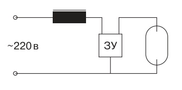 Схема включения металлогалогенных ламп