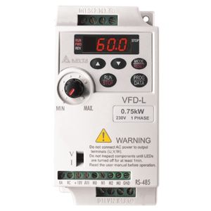 VFD004L21A Преобразователь частоты (0.4kW 220V), Delta Electronics