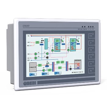 Панельный программируемый логический контроллер ОВЕН СПК207 со склада в Симферополе