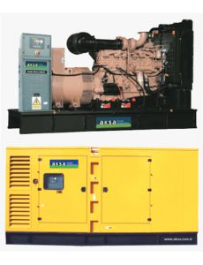 Дизель-генератор, дизельный генератор Aksa APD 350 C  мощностью 280 кВт 50 Гц