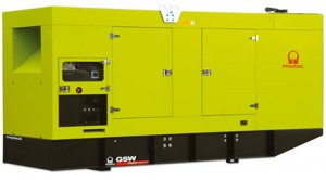 Дизель-генераторная установка PRAMAC GSW150V в кожухе