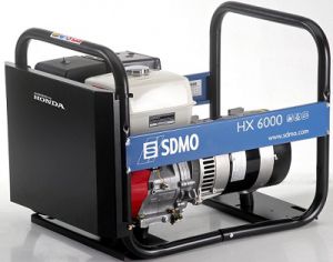Бензогенератор SDMO HX6000С(S)