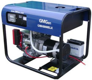 Бытовая генераторная бензиновая установка GMGen GMH5000ELX