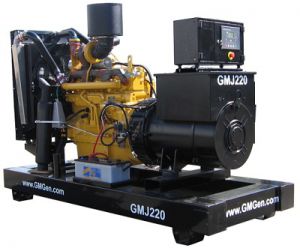 Дизель-генераторная установка GMJ220 открытого исполнения