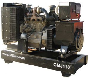 Дизель-генераторная установка GMJ110 в щумозащитном кожухе SILENT