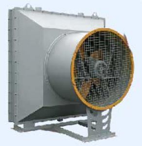 Воздушно-отопительный агрегат СТД-300 с осевым вентилятором и калорифером