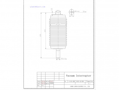 HCJ3 12 кВ 630A вакуумный прерыватель для вакуумного контактора