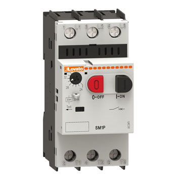 SM1P0160 Автоматический выключатель для защиты двигателя 1-1.6A, замена 11SM1B20, Lovato Electric