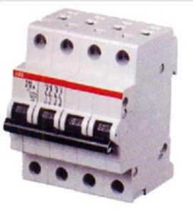 Автоматический выключатель S203M 3P+N характеристика C