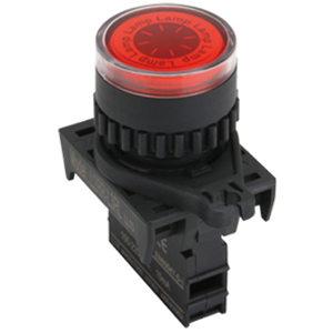 L2RR-L3RD Контрольная лампа плоская выступающего типа, 12-24VDC/VAC, LED, красная, Autonics