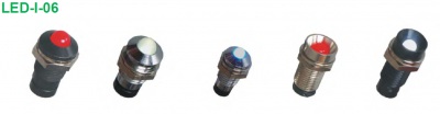 Индикационные сигнальные лампы, монтажное отверстие от 4,5 до 14 мм LED-I-06