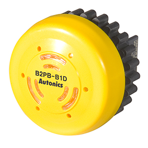 B2PB-B1D Зуммер пьезоэлектрический, Ø 22,5/25,5 мм , 24 VDC, 98 ± 8 dB, IP65, Autonics