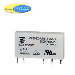V23092-A1024-A201, Tyco Electronics - Реле электромеханическое общего назначения, 24В, 6А, 1CO