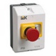 Защитная оболочка с кнопкой "Стоп" IP55 ИЭК | арт. DMS11D-PC55