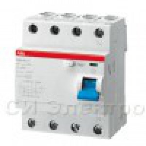 Выключатель дифференциального тока F202 AC ABB      F202 AC-80-0.5     F202 AC-100-0.5  в магазине электротоваров www.sielectro.ru