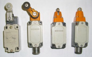 Импортные концевые выключатели. Siemens, Honeywell, Klockner-Moeller, Telemecanique.