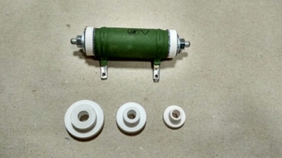 Втулка керамическая крепления резистора С5-35В (С5-36В), ПЭВ, ПЭВР.