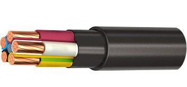 Продается из наличия кабель с изоляцией из сшитого полиэтилена (СПЭ) медный экранированный негорючий с низким газо-дымовыделением на напряжение 10кВ