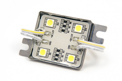Светодиодный модуль LEDcraft 4 LED 5050 1.14 Ватт Теплый белый