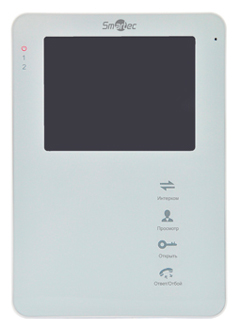 Новый 4” монитор видеодомофона Smartec с дуплексной голосовой связью