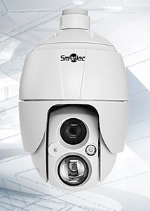 Новое решение Smartec для «безопасного города»: уличная PTZ камера с Full HD и ИК-подсветкой на 300 м