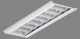 Светильники с зеркальной решеткой для реечного потолка AL.ARS | МГК «Световые Технологии»