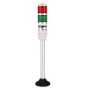 PMEP-202-RG Светодиодная сигнальная колонна диаметр 45 мм, 24 VAC/DC, 2 секции, красный/зеленый