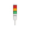 PTE-AWF-3FF-RYG Светодиодная сигнальная колонна, диаметр 56 мм, 90-240 VAC, 3 секции, красный/жёлтый/зеленый