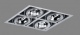 Встраиваемые светильники SNS серии CARDAN с комбинированными источниками света | МГК «Световые Технологии»