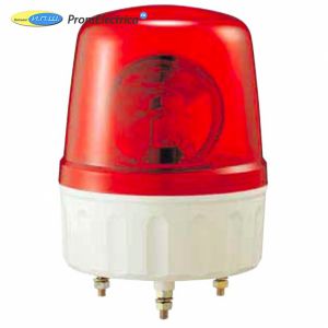 AVGB-20-R (220VAC) Сигнальный проблесковый маячок красн. цвета c зуммером, 135 мм, 220 VAC, Autonics