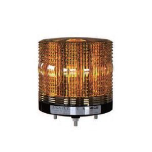 MS115C-F00-Y Стробоскопическая светодиодная лампа повышенной яркости, диаметр 115 мм, желтый, Autonics
