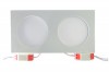 LEDcraft Downlight Белый Прямоугольный 350*180*20 20 Ватт Холодный белый