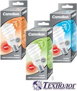 Энергосберегающие лампы Camelion