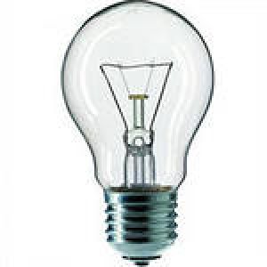 Лампа накаливания 230В 75Вт цоколь Е 27