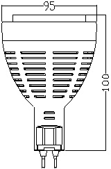 Светодиодная лампа AVA-G12-20W с цоколем G12
