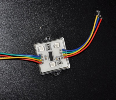 Светодиодный модуль RGB LEDcraft 3 LED 5050 0,6 Ватт Мультиколор