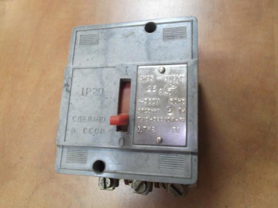 Автоматический выключатель АК25-311-00 ОМ5 380В 50 Гц 1,25А