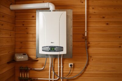 монтаж отопительного котла