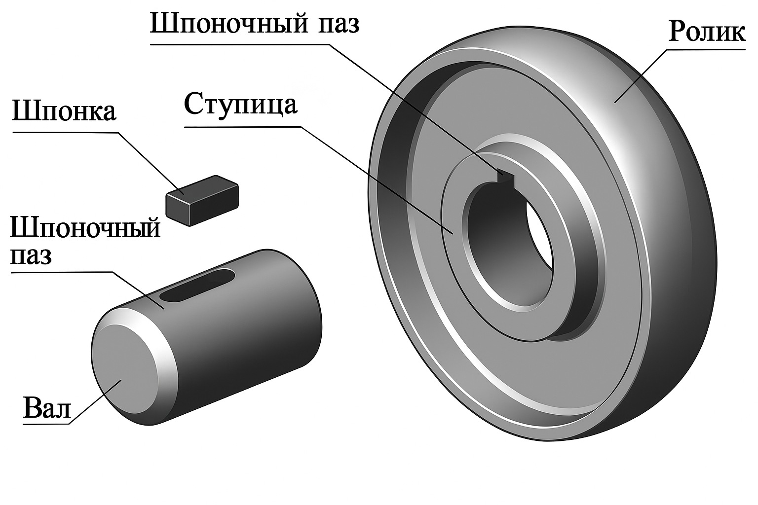 Шпоночное соединение