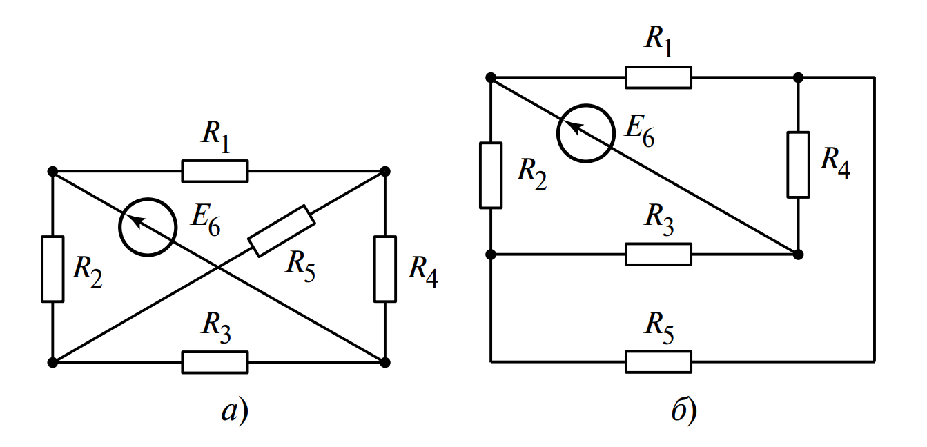 Пример планарной схемы