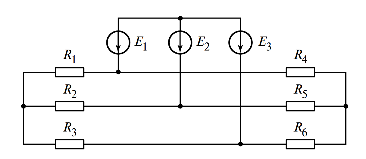 Пример непланарной схемы