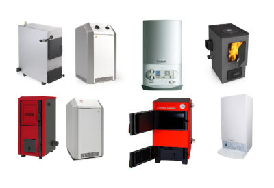 различные варианты отопительных котлов