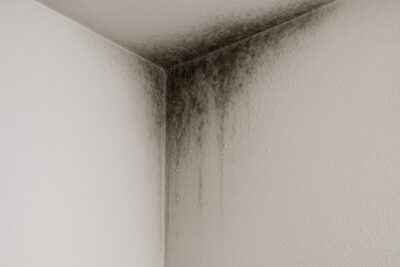 плесень в углах комнаты дома