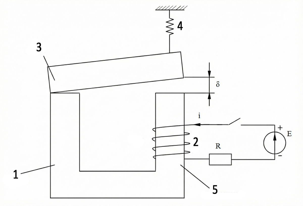 конструкция клапанного электромагнита