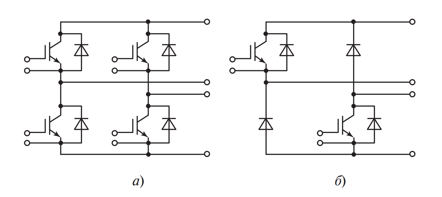 Image of Single-phase H-bridge diagrams