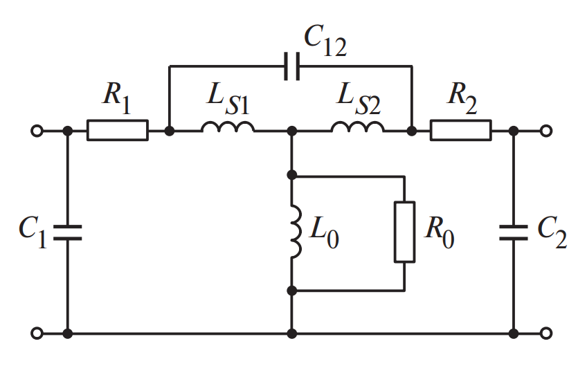 Полная высокочастотная модель трансформатора