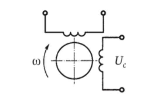 Схема индукционного тахометра