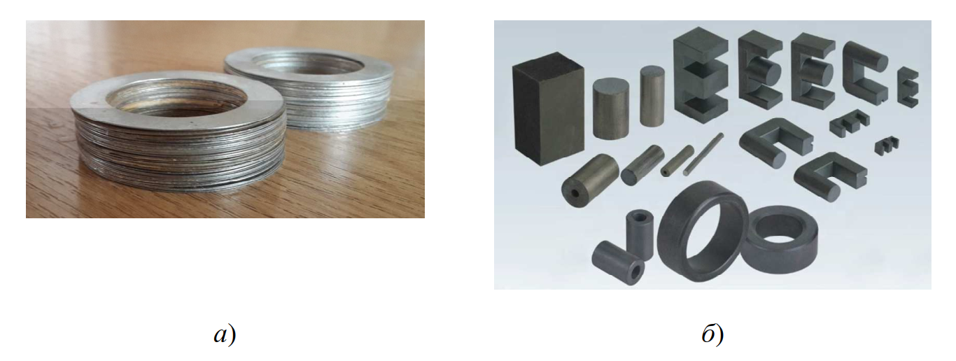 Миниатюрные кольца из пермаллоя и Различные ферритовые сердечники