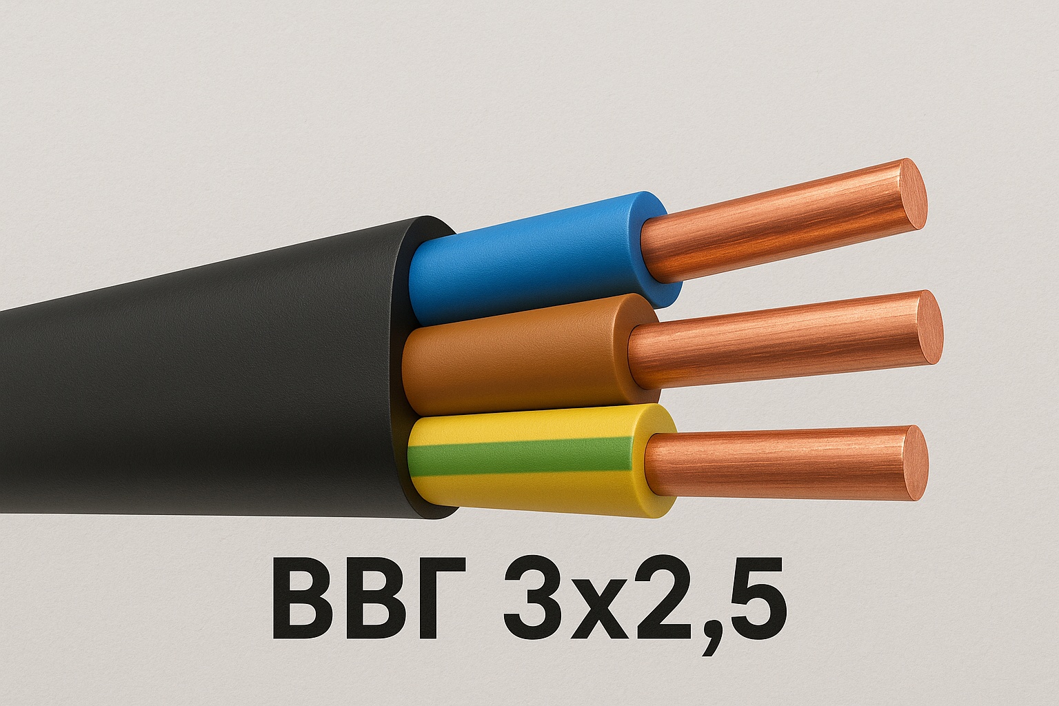 кабель ввг 3x2,5